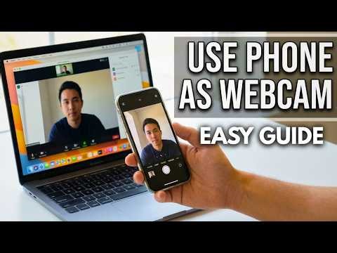 How to use phone as a webcam on pc - Full Guide