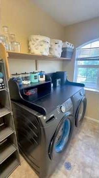Laundry Room Clean & Restock ASMR 🧺✨ | Cleaning Motivation #cleanwithme #laundryroom #cleaningasmr