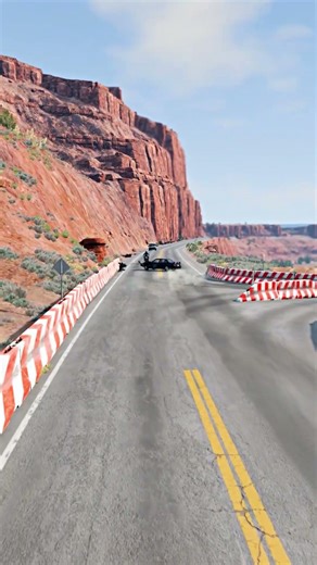 Realistic Highway Car Crashes #657