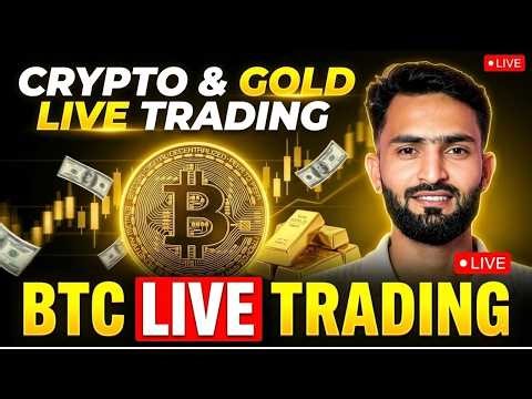 Btc Live Trading & Gold Live Trading | crypto live trading & xauusd Live Trading #Gold #BTC #CRYPTO