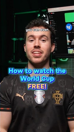 How to Stream World Cup from Anywhere! (Free Options) ⚽️🏆 #worldcup