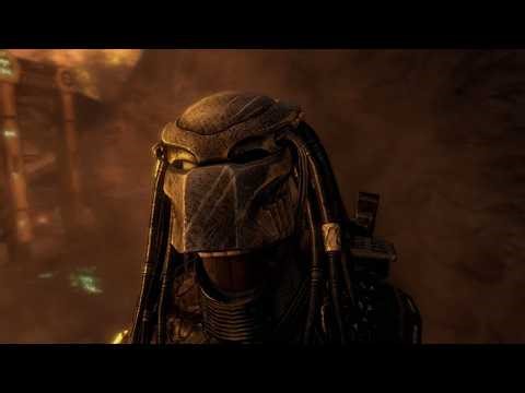 Aliens vs Predator 2010 predator campaign nightmare difficulty part 2 refinery