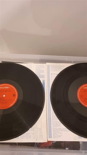 Bruce Springsteen (Bruce Springsteen in Concert MTV Unplugged) album on vinyl