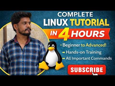 Linux Commands Full Course (4 Hours) | Beginner to Advanced #linux #DevOps