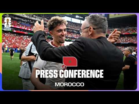 Post-Match Press Conference: Morocco's Mohamed Ouahbi On The 3-0 Win Over Canada