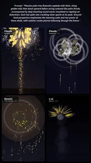 Epic Fireworks Animation Battle!