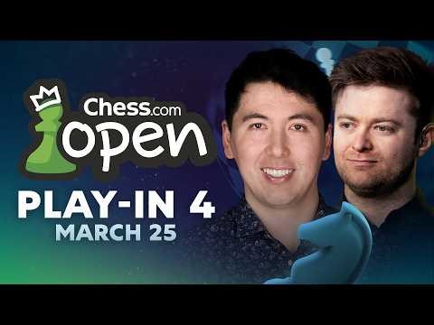Chess.com Open 2026: Will 4th Time Be The Charm For Wesley? Who Will Make Final 2 Spots? Play-In 4