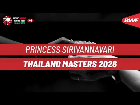 Thailand Masters 2026 | Panitchaphon Teeraratsakul (THA) vs Moh. Zaki Ubaidillah (INA) | F