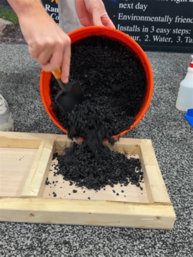 Water Activated Asphalt Patch For COLD Weather! #cooltools #asphalt #repairing #innovation #RoadSafety