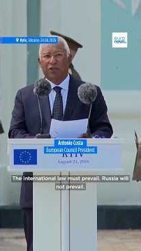 European Council President Costa reaffirms EU's support to Ukraine