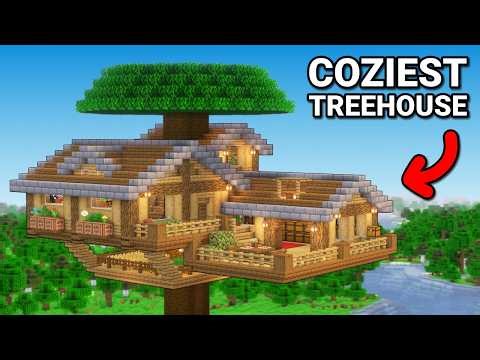The Coziest Treehouse in Minecraft | Full Tutorial