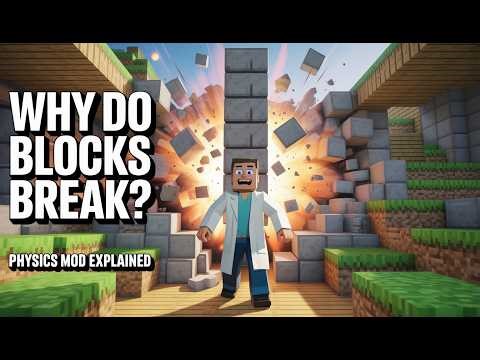 Why Do Blocks Break? | Minecraft Education: Physics Mod Explained