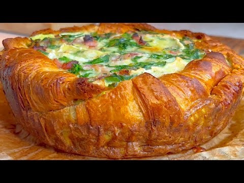 J’ai Remplacé la Pâte par des Croissants… le Résultat est Incroyable 😍🥐