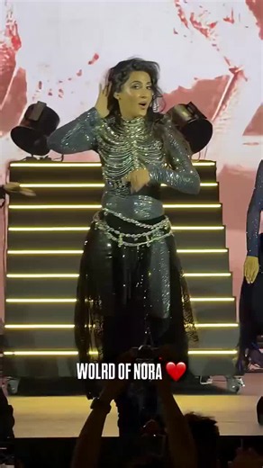 Nora Fatehi's Fire 'Saki Saki' Live Performance in Dubai 🔥