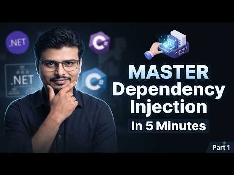 Dependency Injection in ASP.NET Core Explained | .NET Interview - Part 1