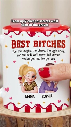 Best Bitches Mug - Funny Personalized Gifts for Best Friends