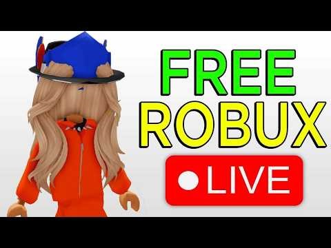 🔴 FREE 50,000 ROBUX GIVEAWAY LIVE! (FREE ROBUX)