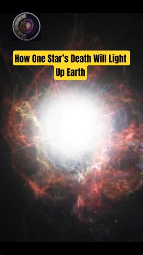 A Star Explodes Earth Watches