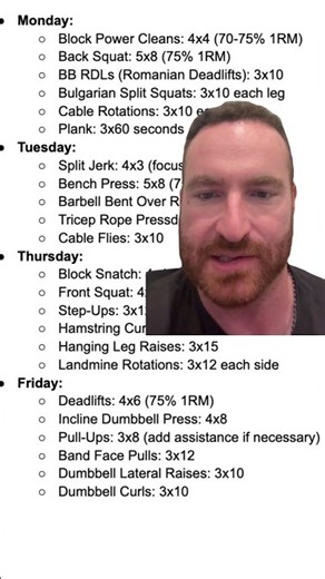 The perfect lifting program for shot put and discus #ShotPut #Discus