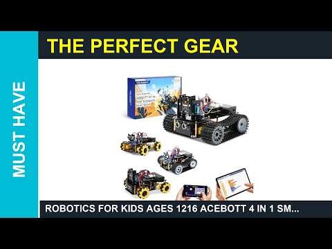Robotics for Kids Ages 1216 ACEBOTT 4 in 1 Smart Fanuc robotic system Review