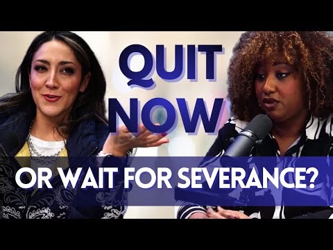 Should You Wait to Be Laid Off? | Career Strategy