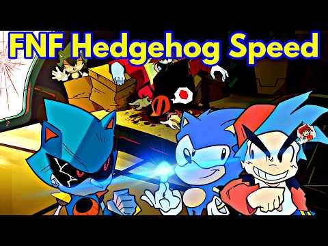 Friday Night Funkin' New Hedgehog Speed | Sonic (FNF/Mod/Tails + Cutscene)