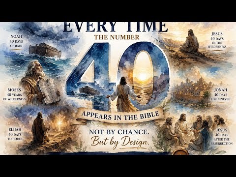 The Biblical Meaning of 40 Explained | Why God Uses 40 in the Bible