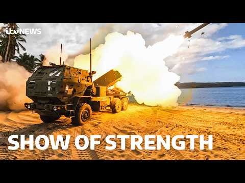 We witnessed large-scale US military drills near Taiwan
