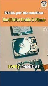 Nokia put the smallest hard drive inside a phone