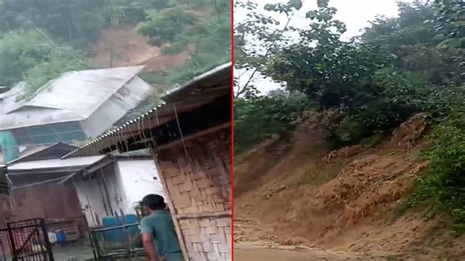 4 Killed In Massive Landslide In Nagaland, More Feared Dead |