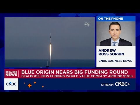 Jeff Bezos’ Blue Origin valued at $130 billion in first public fundraising round