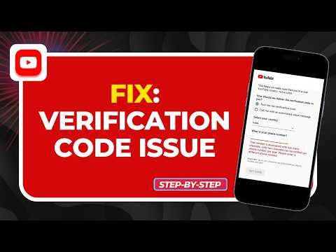 How to Fix YouTube Verification Code Not Received 2026 (6-Digit Code Fix!)
