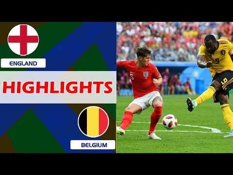 🔴 Belgium vs England | A High-Speed Clash Between European Giants