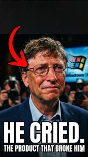 The Microsoft Product That Made Bill Gates Cry #shorts #tech