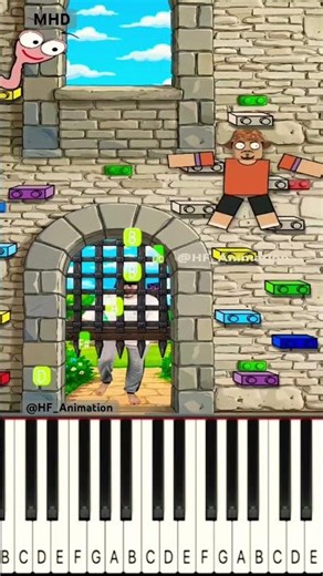Zombie Escape Fail: Live Action - Piano Tutorial