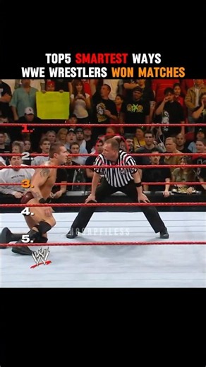 Smartest Ways WWE Superstars Won Matches 🧠