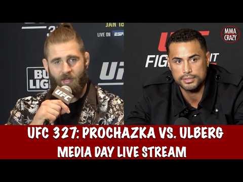 UFC 327: Prochazka vs. Ulberg Media Day Live Stream