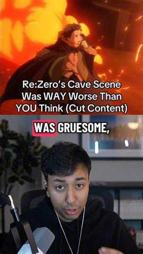 Re:Zero’s Cave Scene Was WAY Worse Than YOU Think (Cut Content) #rezero #anime #isekai