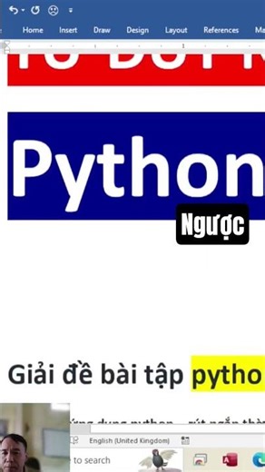 Tư duy ngược python