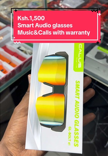 Ksh.1,500 Smart Audio sun glasses Music&Calls with warranty Calus Gl- Bolt el Calus GL-08 Cycling Glasses, Driving glasses #calusaccessorieskenya #smartaudioglasses #smartglasses #calus #uvprotection