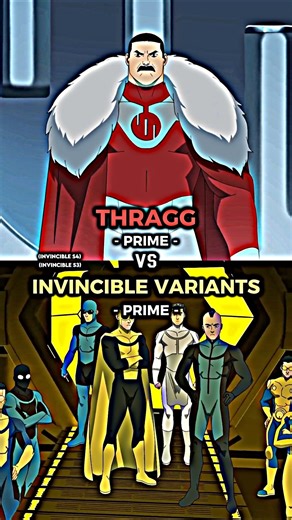 Thragg vs Invincible Variants #short #shorts #invinciblevariants #thragg #invincible #battle