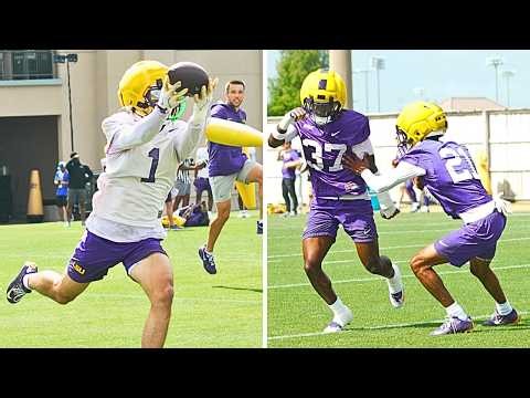 LSU Practice Highlights: LAST Look at Tigers this Spring