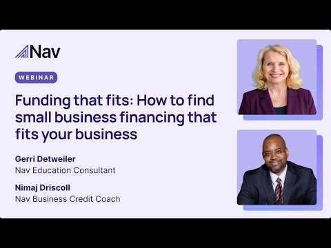 Funding that fits: How to find small business financing that fits your business