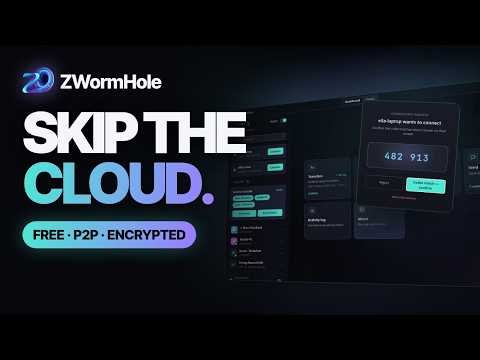 Free P2P File Transfer App – No Cloud, No Account | ZWormHole (Open Source)