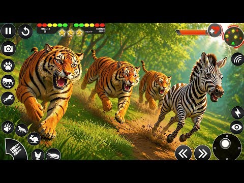 Animal Games : Tiger Game Life Simulator Early Access | Tiger Hunting Android Game Play