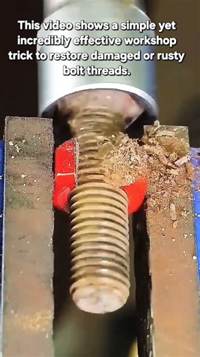​DIY Thread Chaser: How to Fix Rusty Bolts Fast