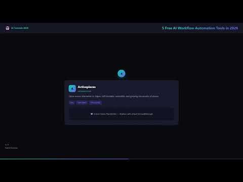 5 Free AI Workflow Automation Tools in 2026 | Save 10+ Hours Every Week