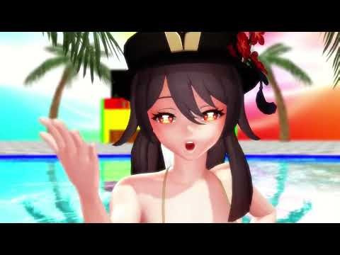 [MMD 4K] Chocolate Disco [Fischer][Ganyu][Hu Tao]01