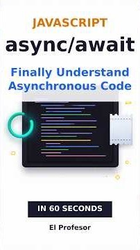 JavaScript async await Reel