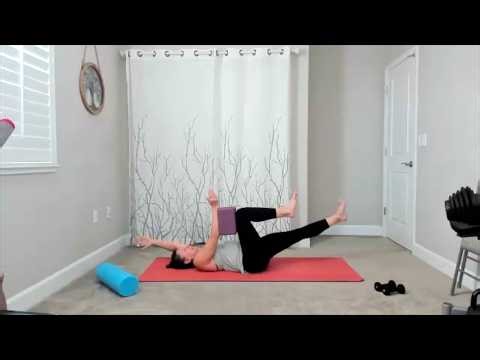 Strong & Steady: Balance, Core, Strength + Roller Stretch (Pilates style)